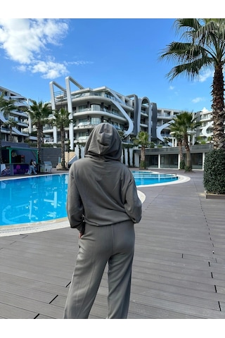 Fast Perry Sweat Haki Pantolon Takımı Haki