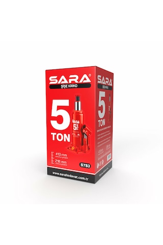 Sara 5 Ton Hidrolik Şişe Kriko
