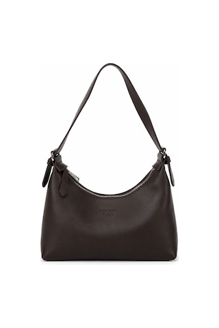 Levano Leather Kadın Suni Deri Omuz Çantası Fermuarlı Günlük Hobo Çanta Şık Minimal Tasarım Kahverengi Levano Leather Kadın Suni Deri Omuz Çantası Fermuarlı Günlük Hobo Çanta Şık Minimal Tasarım Kahverengi