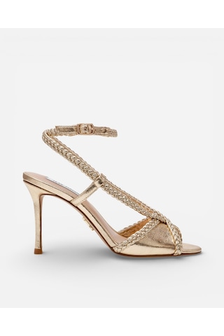 Steve Madden Reynolds Gold Kadın Sarı Topuklu Sandalet Reynolds Gold
