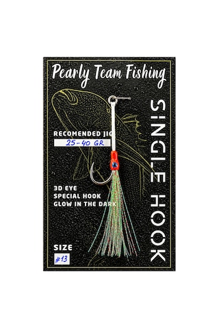 Pearly Team Fishing - Sıngle Hook 25gr - 40gr Yeşil - 929836531 Pearly Team Fishing - Sıngle Hook 25gr - 40gr Yeşil - 929836531