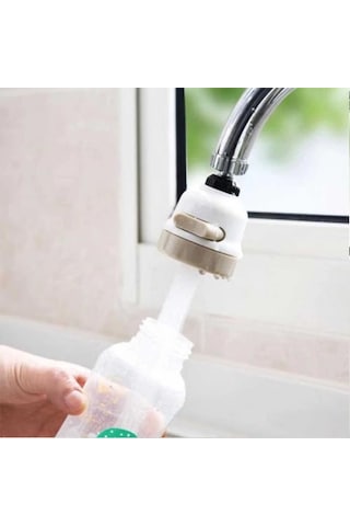 3 Fonksiyonlu Oynar Musluk Başlığı Tüm Musluklara Uyumlu Diğer