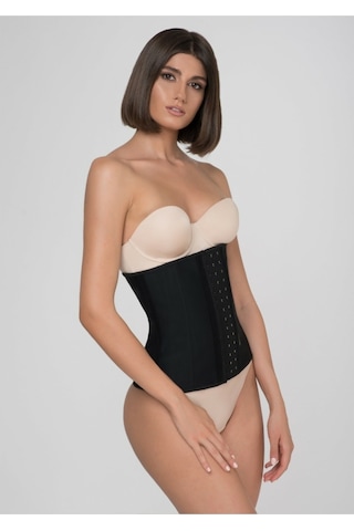 Mistirik Kadın 3 Bölge Etkili Askısız Latex Siyah Renk Siyah