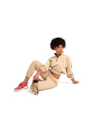Sportive Burgos Kadın Bej Günlük Stil Sweatshirt 24kk012-oat Bej