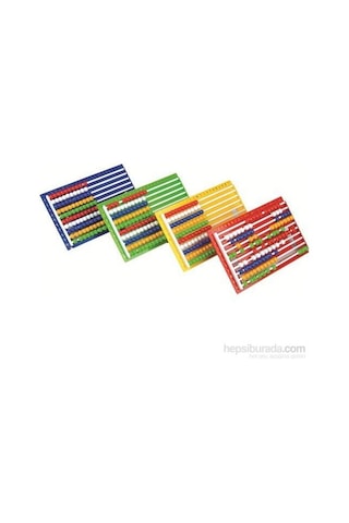 Brons Raylı Abaküs Mishap Sayı Sayma Br-226