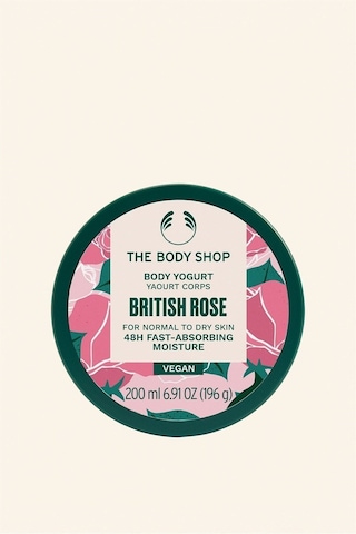 The Body Shop British Rose Body Yogurt 15 Saniyede Emilen Vücut Nemlendiricisi 200 Ml