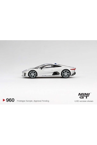 Mini Gt 1/64 960 Jaguar C-x75 Silver