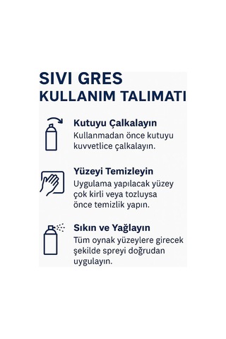 Süper Yağlayıcı Sıvı Gres 500ml X24'lü Avantaj Paket