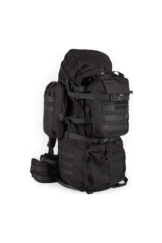 Vav Wear Tactical Askeri Outdoor 60l Sırt Çantası Kamp Kullanışlı Tacary60lt Siyah