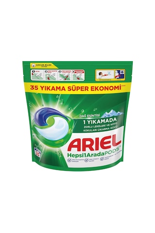 Hepsi1arada Pods Kapsül Çamaşır Deterjanı Beyazlar Ve Renkliler 35 Yıkama