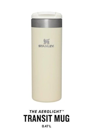 Stanley The AeroLight Transit 0.47 L Termos Bardak Krem