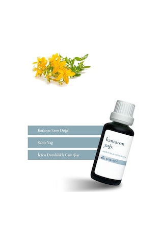 Sabunal Kantaron Yağı 30 ML - Cilt Yenileyici ve Onarıcı Doğal Yağ