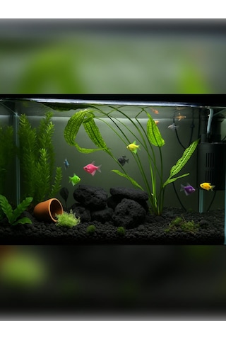 Karışık Ponza Taşı Volkanik Cüruf 05-15mm 5lt Saksı Bahçe Akvaryum Teraryum Peyzaj Ponzası 100