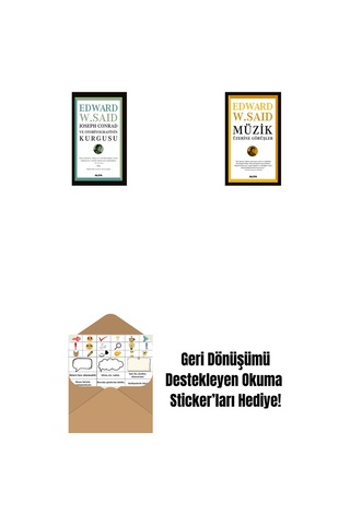 Joseph Conrad Ve Otobiyografinin Kurgusu + Müzik Üzerine Görüşler + Okuma Sticker'ları