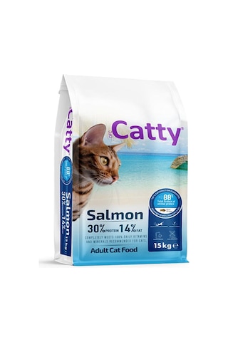 Catty Somonlu Yetişkin Kedi Maması 15 Kg