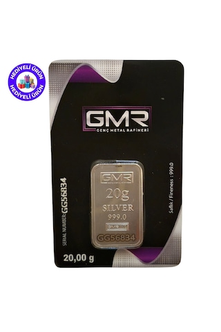 E-gümüş 20gr. Gram Gümüş