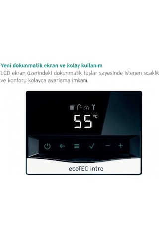 Vaillant VUW 24/28 AS/1-1 (H-TR) ecoTEC intro 24 20.000 Kcal/h Tam Yoğuşmalı Kombi