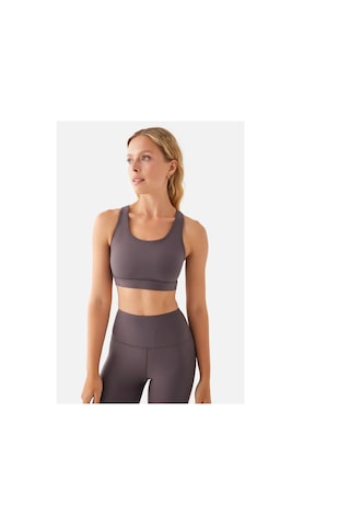 Markahit Superstacy Anna Orta Destekli Spor Bra Ss3801 Mürdüm
