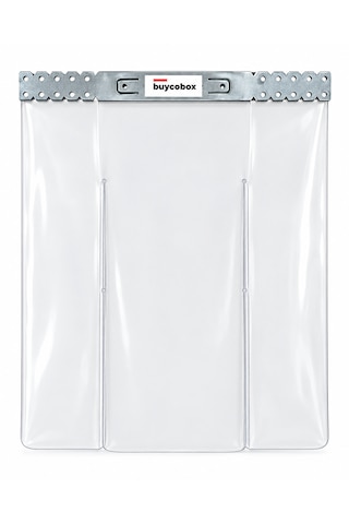 Buycobox Köpek Kulübesi Kapısı İçin Şeffaf Perde Xs-22x35cm, S-32x45cm, M-38x60cm, L-40x70cm, Xl-55x70cm, 2xl-70x100cm