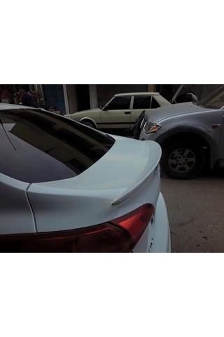 Ford Focus 2015- Beyaz Spoiler