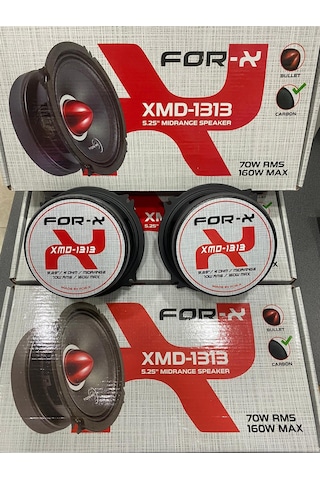 Forx Xmd-1313 13Cm Mıdrange 160W 70Rms İki Adet