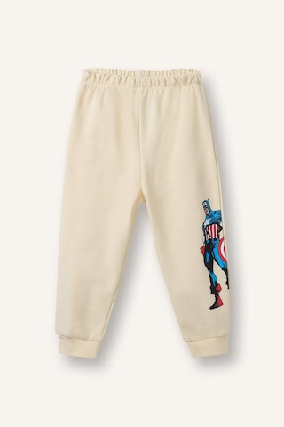 Defacto Marvel Comics 2li Takım Sweatshirt Eşofman Altı Erkek Bebek G6691a526smbg807 Bej-bg807