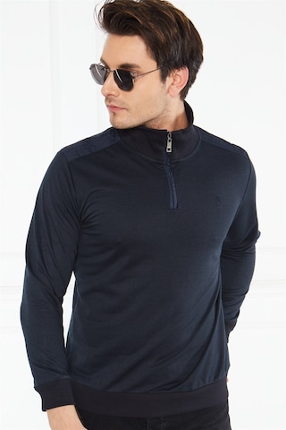 V4008 Dewberry Erkek Sweatshırt-lacivert Lacivert