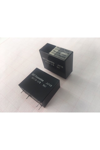 Mr71B-12S 4Pin'Li Röle Tek Kontak Normalde Kapalı 12Vdc 10A 6Adet