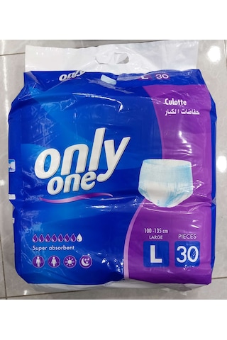 Only One Emici Külot Hasta Bezi L 30'lu