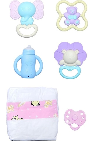 Kutulu 43 Cm Aksesuarlı Gerçekçi Bebek Et Bebek Pembe