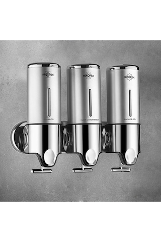 Rulopak T Çekmeli Üçlü Banyo Duş Jeli, Saç Kremi Ve Şampuan Seti 3 X 500 ML