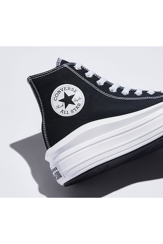 Converse Ctas Move Hi Kadın Günlük Ayakkabı 568497C Siyah-Siyah-36