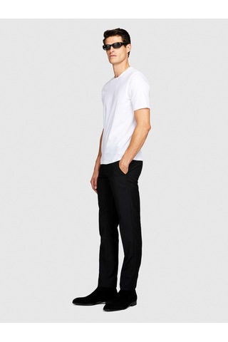 Sisley Poliviskoz Slim Fit Formal Pantolon Erkek Siyah Pantolon - 323a4kı356y89