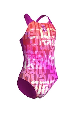 Arena G Multi Colours Swimsuit V Back Kız Çocuk Yüzücü Mayosu 009007908 Pembe