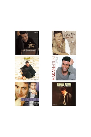 Esenshop 6'lı Cd Set 9 6 Cd -hakan Altun -hakan- Hediye - Nefesimsin - Yaralı - Aşk Ayrılık- Senden