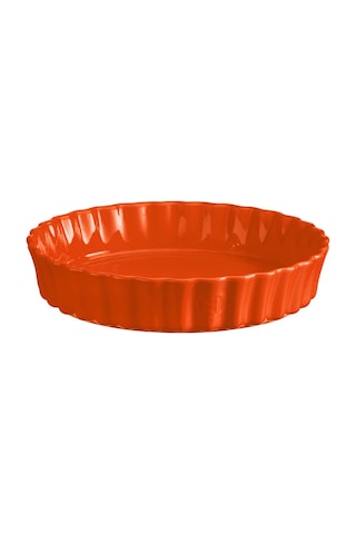 Emile Henry Tart Börek Fırın Kabı Yuvarlak 28 Cm Turuncu/toscane Turuncu