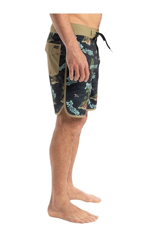 Quıksılver Quiksilver Surfsilk Scallop 18 Erkek Siyah Boardshort Blkn Siyah