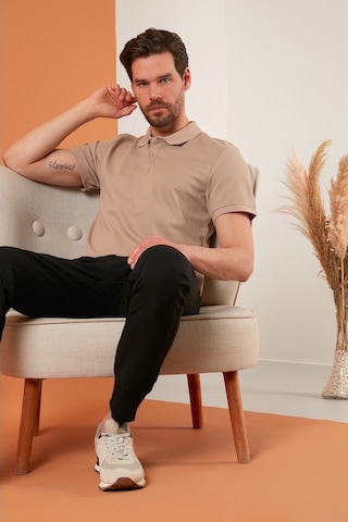 Buratti Regular Fit Pamuklu Düğmeli Erkek Polo Yaka T Shirt 5902326 Vizon