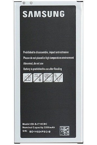 Senalstore Samsung J7 2016 Uyumlu Pil Batarya J710 Eb-bj710cbe 3300mah