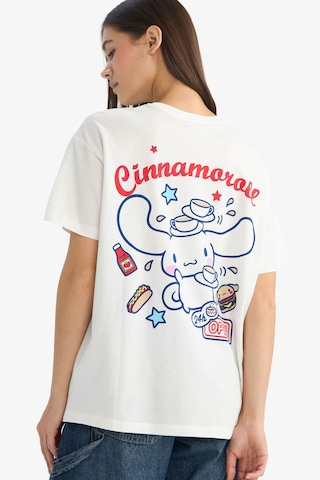 Defacto - Hello Kitty Oversıze Sırt Baskılı Tişört G1903AX26SP