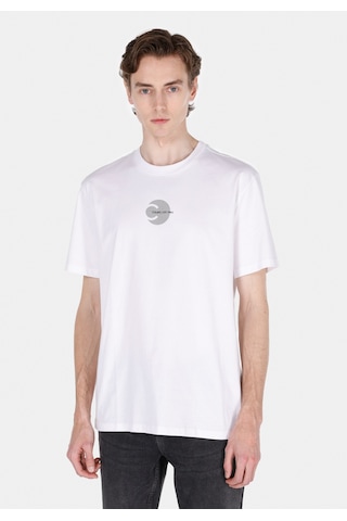 Colin's Colins Comfort Fit Yuvarlak Yaka Düz Erkek Beyaz Kısa Kol Tişört Cl1074515 Cl1074515 Q1.v2 Wht Beyaz