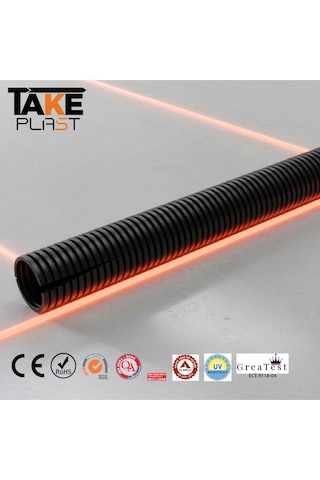 Polyamid (PA6) Sepa-26S 25m Yarıklı Spiral Boru
