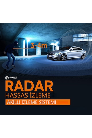 Joyecar 360 Araç İçi Kamera, 4 Kanallı Dörtlü Kamera