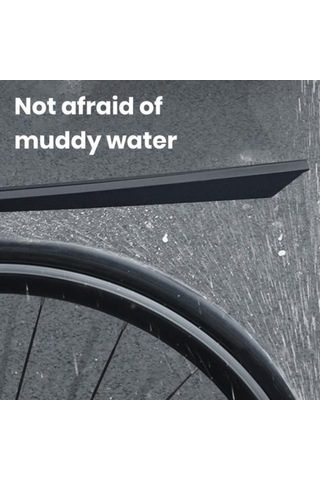 Pazly Ekstra Uzun Bisiklet Çamurluk, Yüksek Mukavemetli, Kolay Kurulum, Dayanıklı, Deforme Olmayan, Yansıtıcı, Çok Renkli Aksesuar Çok Renkli