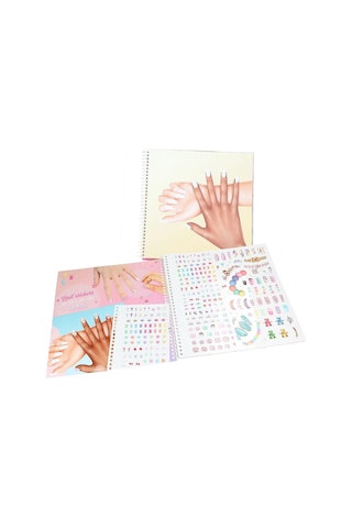 Depesche Topmodel 14000 Hand Designer El Ve Tırnak Tasarım Boyama Kitabı Stickerlı 46 Sayfa