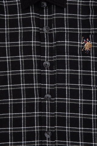U.s. Polo Assn. Erkek Çocuk Gri Gömlek Desenli 50316674-vr024 Gri