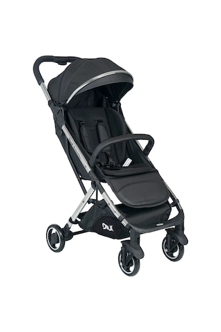 Duux Dubai Plus Kompakt Kabin Bebek Arabası Siyah