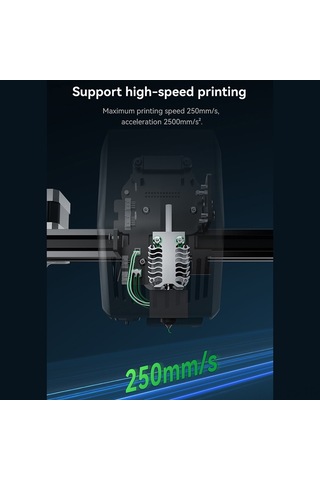 Jeemson Creality Ender-3 V3 Se Isı Başı Seti: Bakır Alaşımlı 0.4mm & 0.6mm Nozzle, 250mm/s Hızlı Yazdırma, Etkin Soğutma, 1.75mm Filament Desteği
