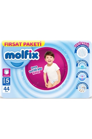 Molfix Külot Bebek Bezi Beden:5 12-17kg Junior 176 Adet Avantaj 4'lü