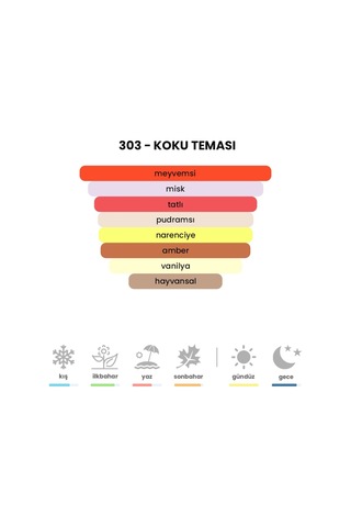 BEX 303 Unisex Parfüm EDP 50 ML